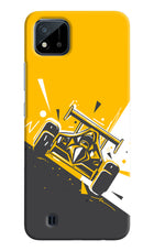 Track King Realme C20 Hard Case Back Cover by Casekaro