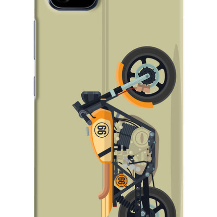 Vertical Speedster Realme C20 Hard Case Back Cover by Casekaro
