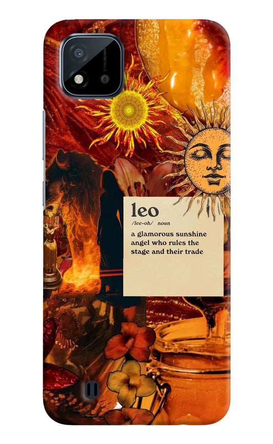 Leo Zodiac Realme C20 Hard Case Back Cover by Casekaro