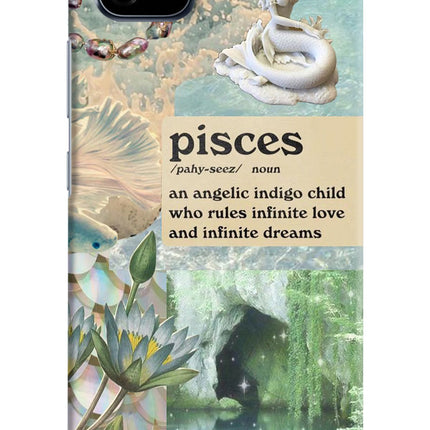 Pisces Zodiac Realme C20 Hard Case Back Cover by Casekaro