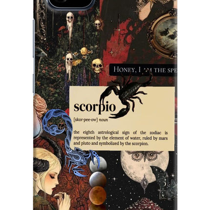 Scorpio Zodiac Realme C20 Hard Case Back Cover by Casekaro