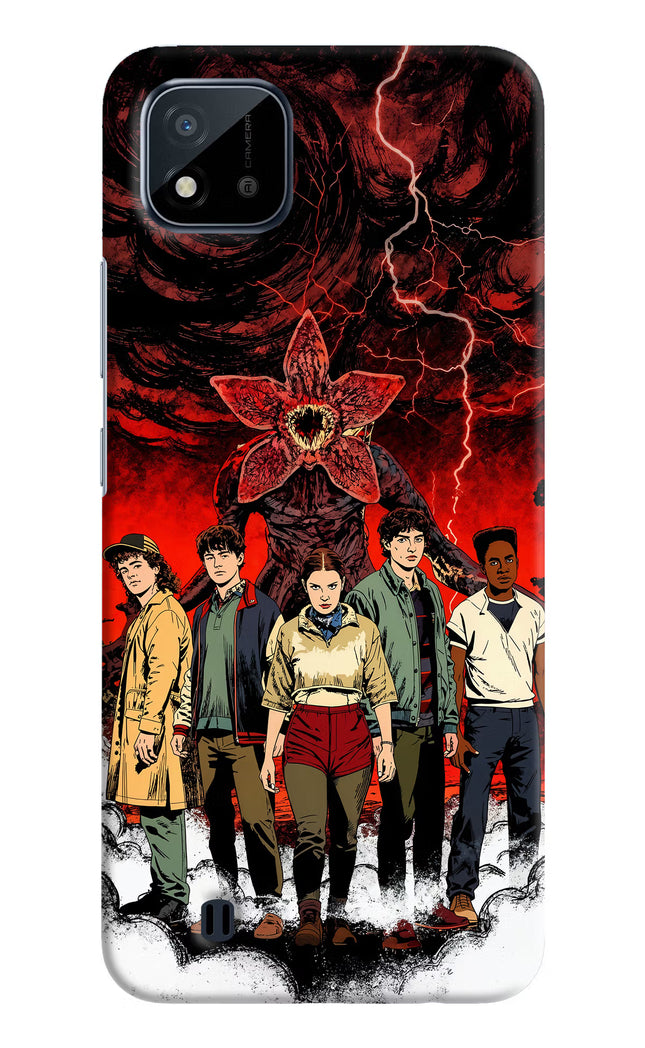 Ordinary Things Characters Realme C20 Hard Case Back Cover by Casekaro