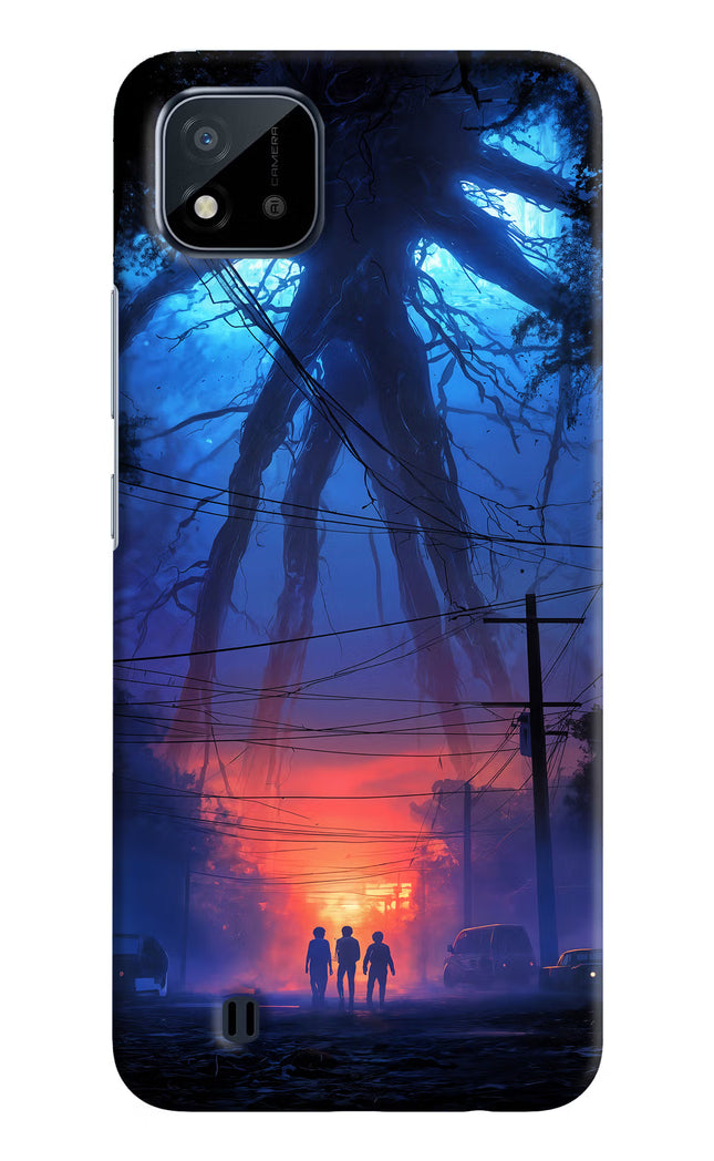 Ordinary Things Shadow Realme C20 Hard Case Back Cover by Casekaro