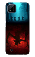 Ordinary Things Downside Up Realme C20 Hard Case Back Cover by Casekaro