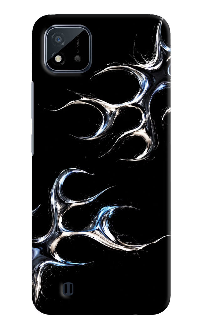 Chrome Tribal Realme C20 Hard Case Back Cover by Casekaro