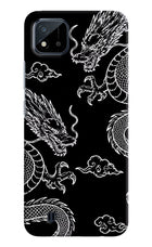 Twin Dragons Realme C20 Hard Case Back Cover by Casekaro