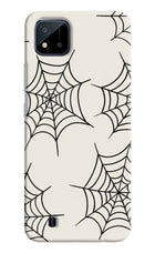 Spider Web Realme C20 Hard Case Back Cover by Casekaro