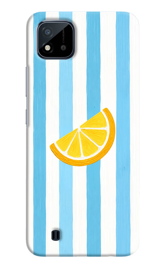 Summer Lemon Realme C20 Hard Case Back Cover by Casekaro