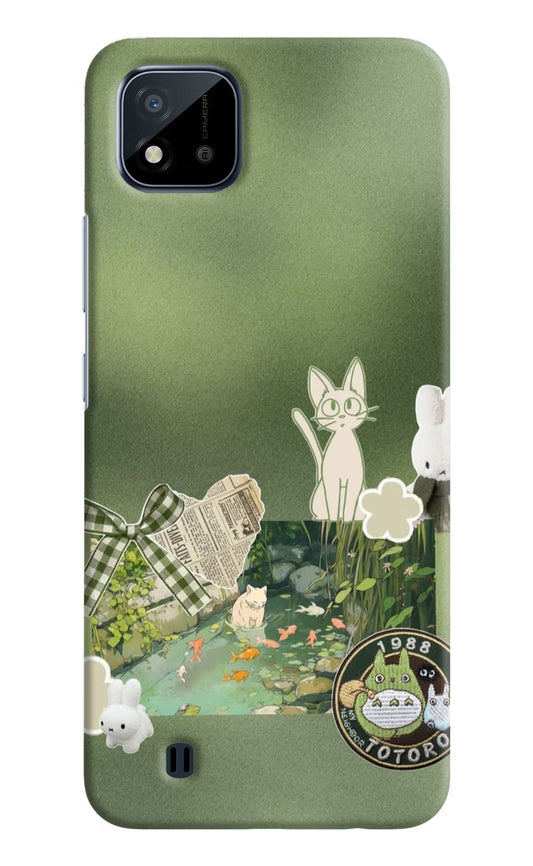 Aesthetic anime Realme C20 Back Cover