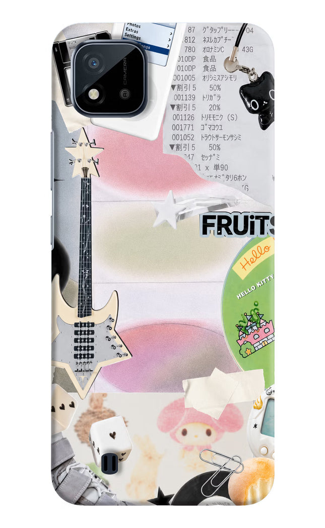 Softcore case Realme C20 Hard Case Back Cover by Casekaro