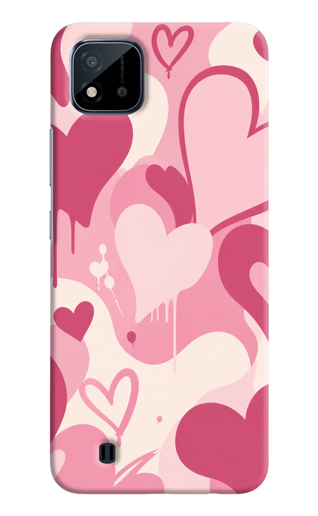 Hearty case Realme C20 Hard Case Back Cover by Casekaro
