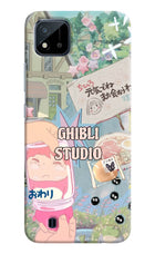 Studio Ghibli Realme C20 Hard Case Back Cover by Casekaro