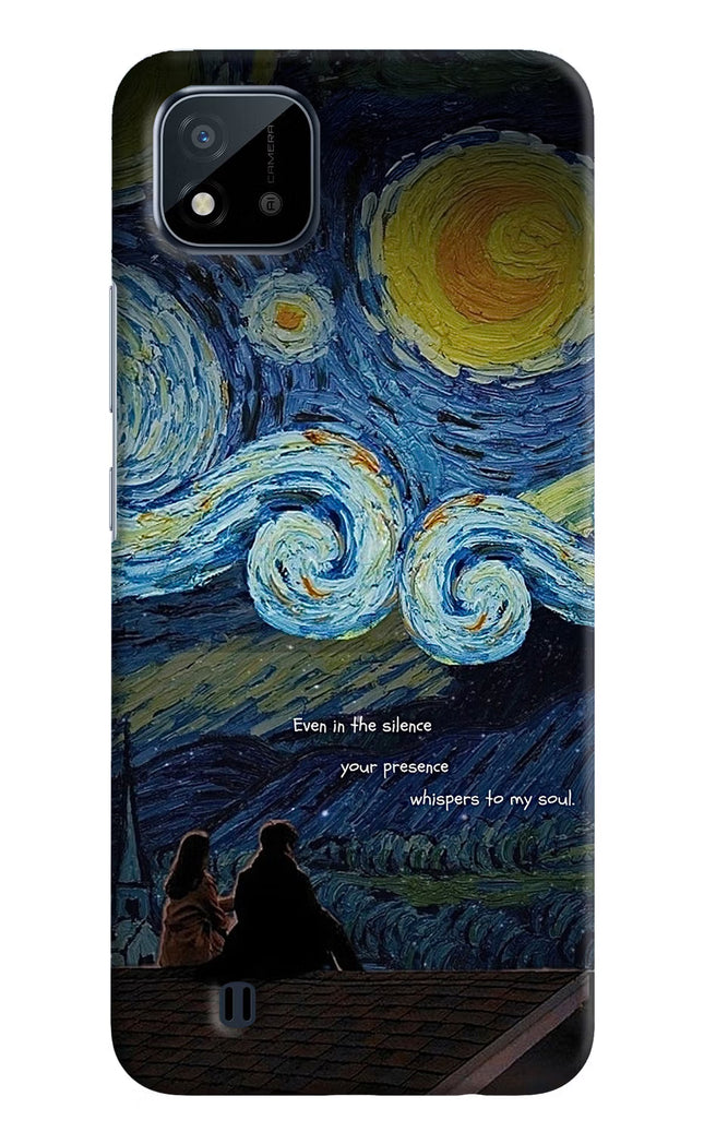 Softcore Realme C20 Hard Case Back Cover by Casekaro