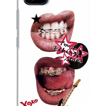 Rockstar Realme C20 Hard Case Back Cover by Casekaro