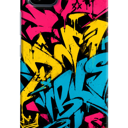 Graffiti Vibe Realme C20 Hard Case Back Cover by Casekaro