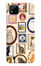 Mirror Cats Realme C20 Hard Case Back Cover by Casekaro