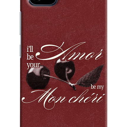 Velvet Cherry Realme C20 Hard Case Back Cover by Casekaro