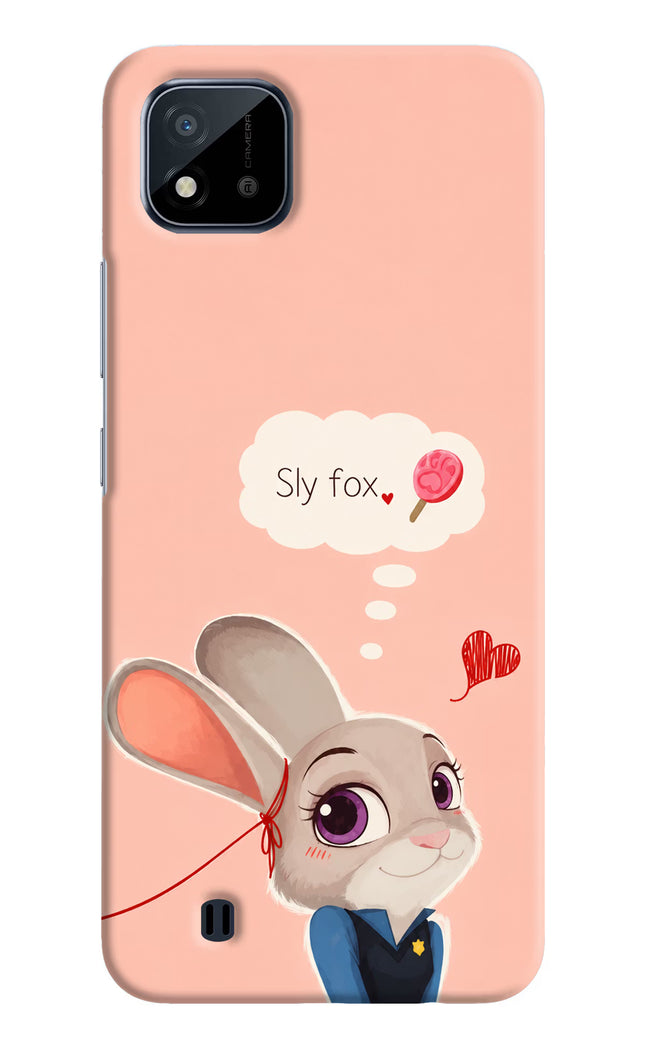 Judy Charm Realme C20 Hard Case Back Cover by Casekaro
