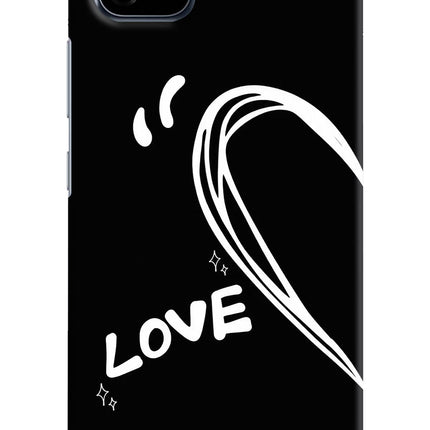 Love Line Realme C20 Hard Case Back Cover by Casekaro