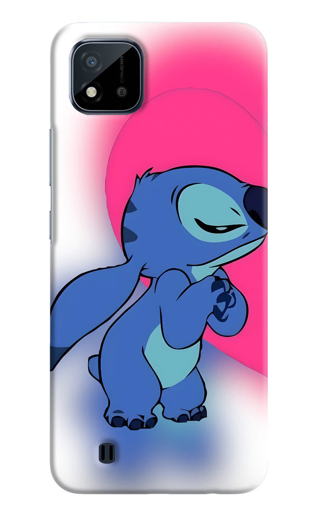 Stitch Hug Realme C20 Hard Case Back Cover by Casekaro