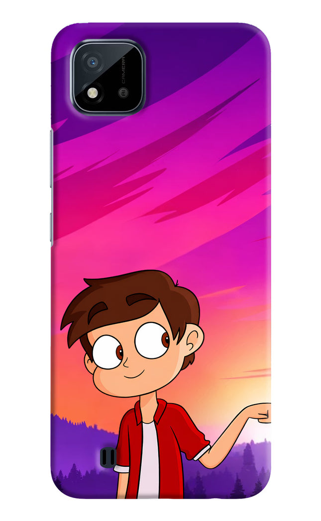 Marco Sunset Realme C20 Hard Case Back Cover by Casekaro