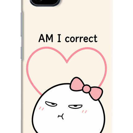 Always Right Realme C20 Hard Case Back Cover by Casekaro