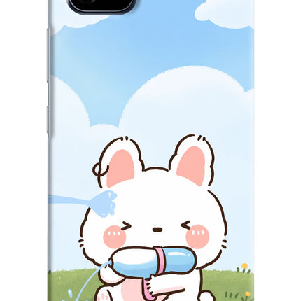 Bunny Treat Realme C20 Hard Case Back Cover by Casekaro
