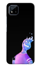 Wade Wave Realme C20 Hard Case Back Cover by Casekaro
