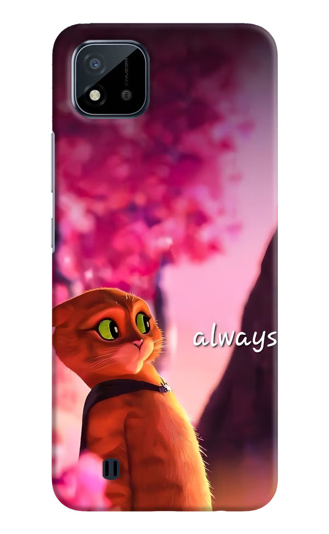 Always Cat Realme C20 Hard Case Back Cover by Casekaro