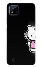 Kitty Charm Realme C20 Hard Case Back Cover by Casekaro