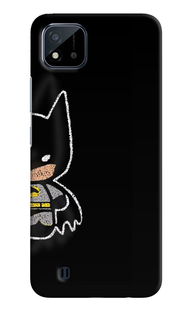 Bat Kitty Realme C20 Hard Case Back Cover by Casekaro