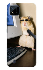 Hacker Hamster Realme C20 Hard Case Back Cover by Casekaro