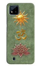Om & Lotus Realme C20 Back Cover
