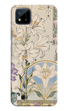 White Lily Realme C20 Back Cover