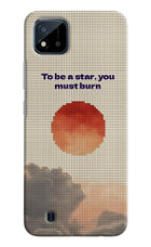 Pixel Sun Realme C20 Hard Case Back Cover by Casekaro
