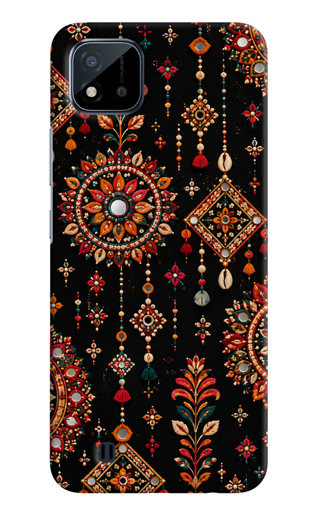 Boho Noir Realme C20 Hard Case Back Cover by Casekaro