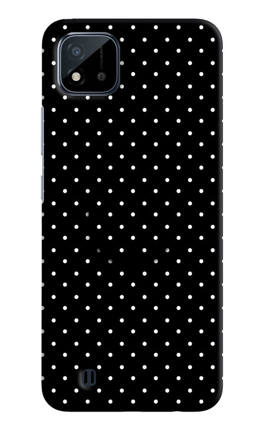 White Dots Realme C20 Pop Case by Casekaro