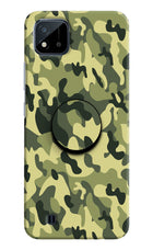 Camouflage Realme C20 Pop Case by Casekaro