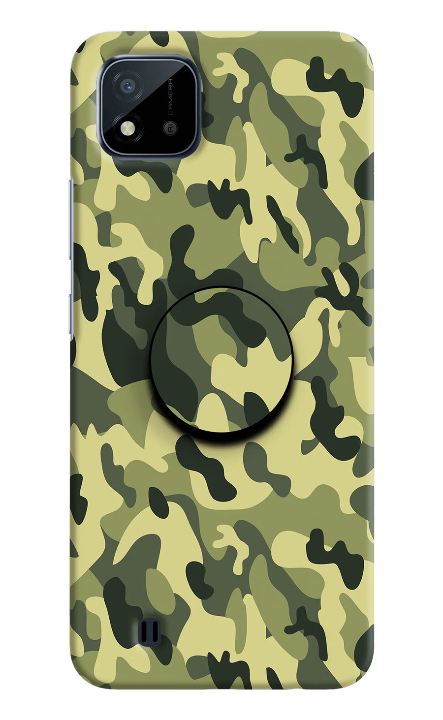 Camouflage Realme C20 Pop Case, Hard case