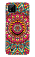 Mandala Realme C20 Pop Case by Casekaro