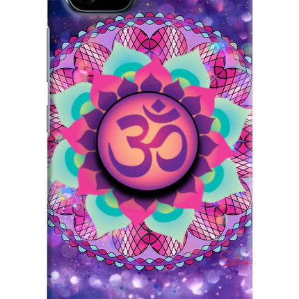 Om Purple Realme C20 Pop Case by Casekaro