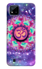 Om Purple Realme C20 Pop Case by Casekaro