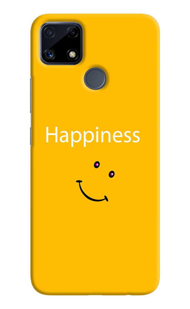 Happiness With Smiley Realme C25/C25s Hard Case Back Cover by Casekaro