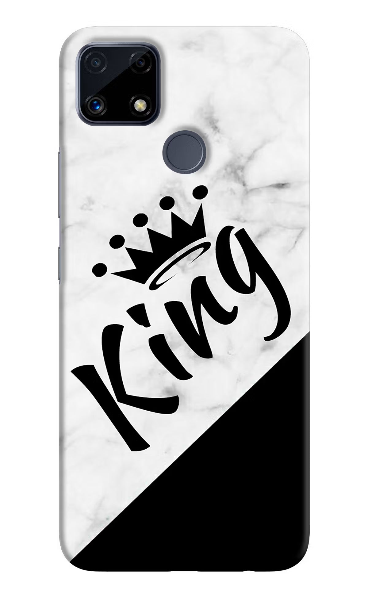 King Realme C25/C25s Hard Case Back Cover by Casekaro