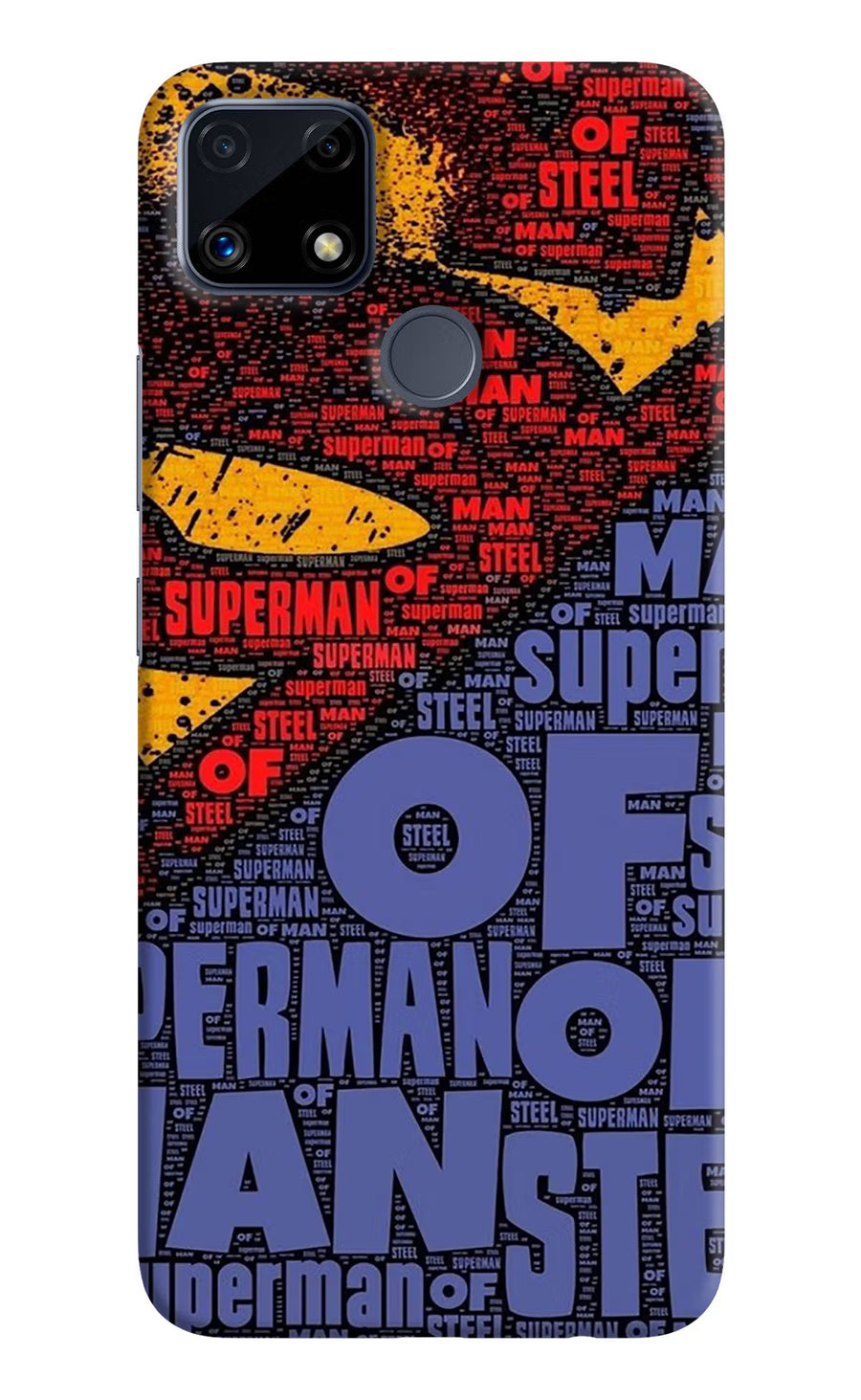 Superman Realme C25/C25s Back Cover, Hard case