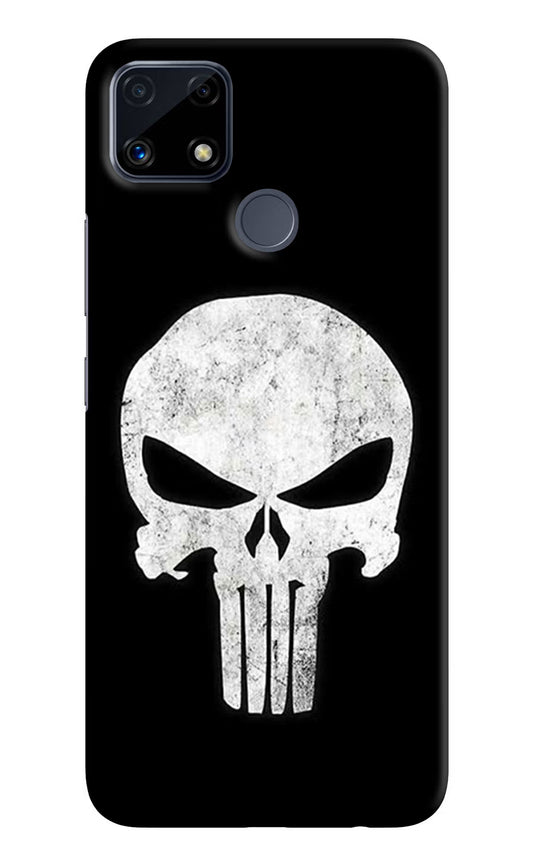 Punisher Skull Realme C25/C25s Hard Case Back Cover by Casekaro