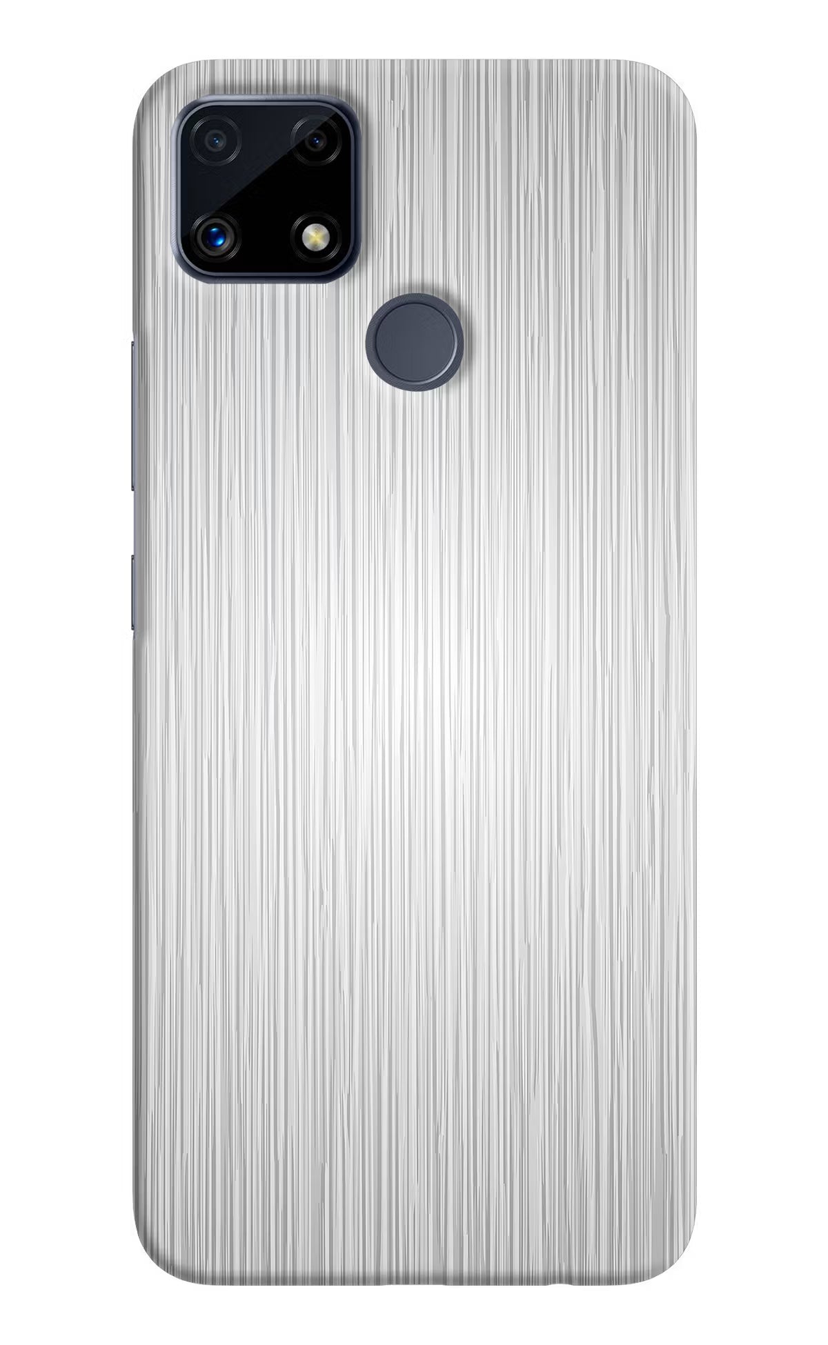 Wooden Grey Texture Realme C25/C25s Hard Case Back Cover by Casekaro