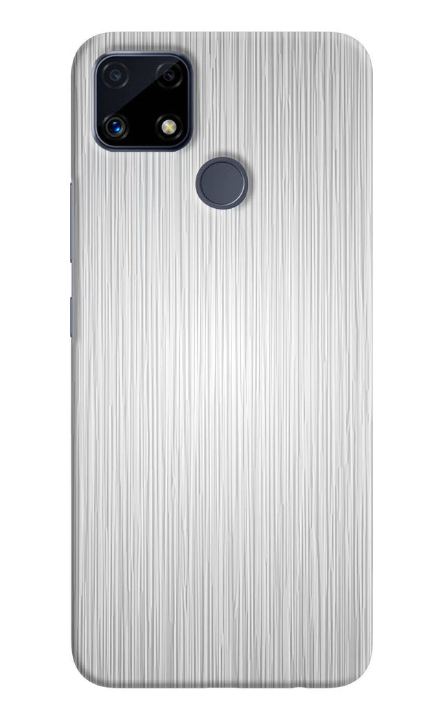 Wooden Grey Texture Realme C25/C25s Hard Case Back Cover by Casekaro