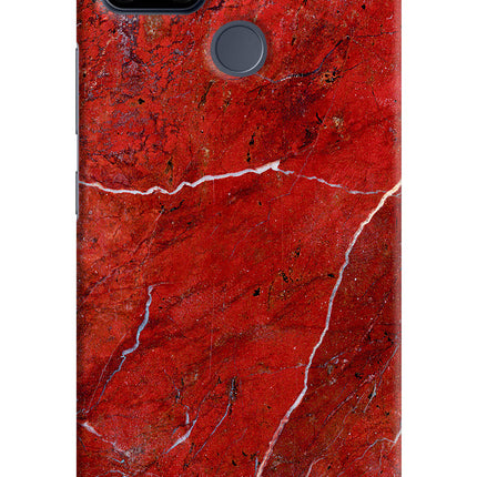 Red Marble Design Realme C25/C25s Hard Case Back Cover by Casekaro