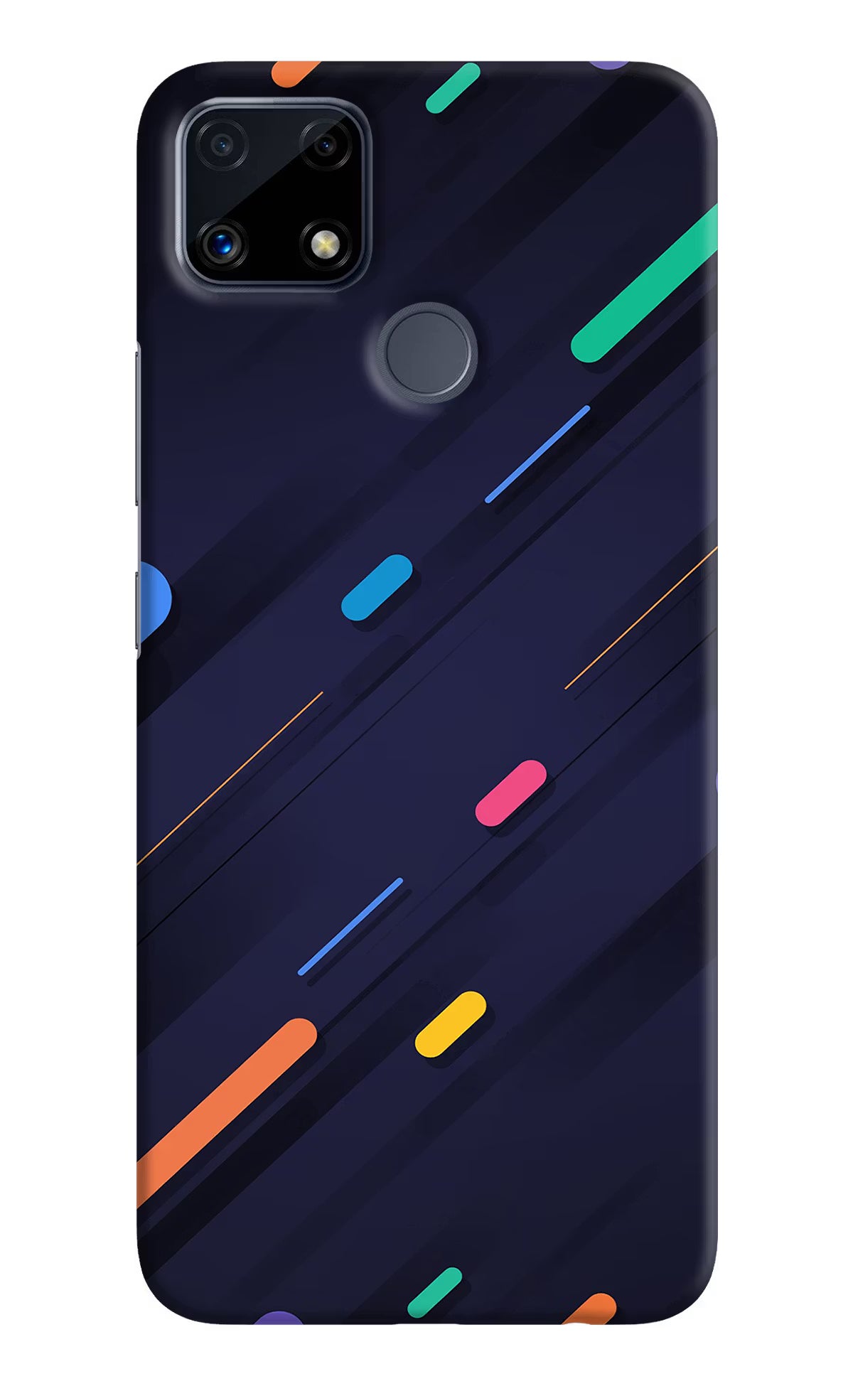 Abstract Design Realme C25/C25s Hard Case Back Cover by Casekaro